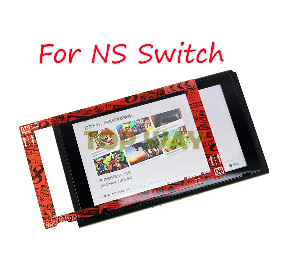 5 Cái Cho Công Tắc NS Kính Cường Lực Bảo Vệ Màn Hình Cho Máy Nintendo Switch NS Tấm Bảo Vệ Màn Hình Cho Máy Nintendo Switch Phụ Kiện