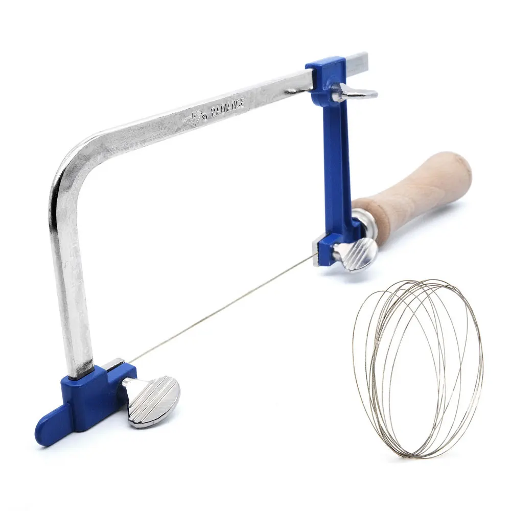 Adjustable DIY Mini Saw Bow Portable Woodworking Saw Bow Jewelry Wire Carved U-shaped Hand Hacksaw Tool