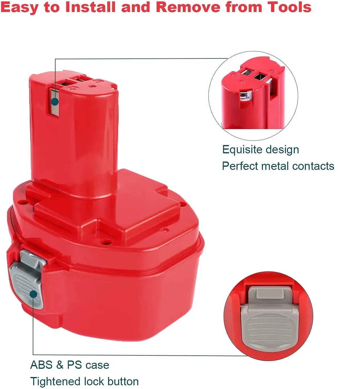 Dla Makita 14.4V 3.5AH/4.0AH śrubokręt akumulator narzędzia akumulatorowe do PA14 1422,1420,192600-1, 6281D,6280D wiertarka