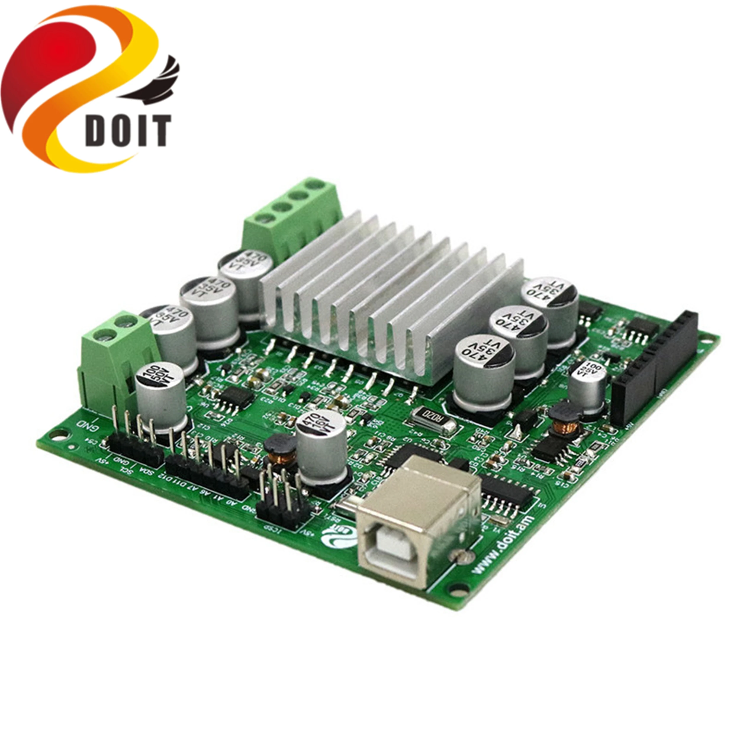 SZDOIT WIFI/Bluetooth/Handle Control High-power Motor Drive Control Board RC Large Robot Parts for Arduino  Development Board