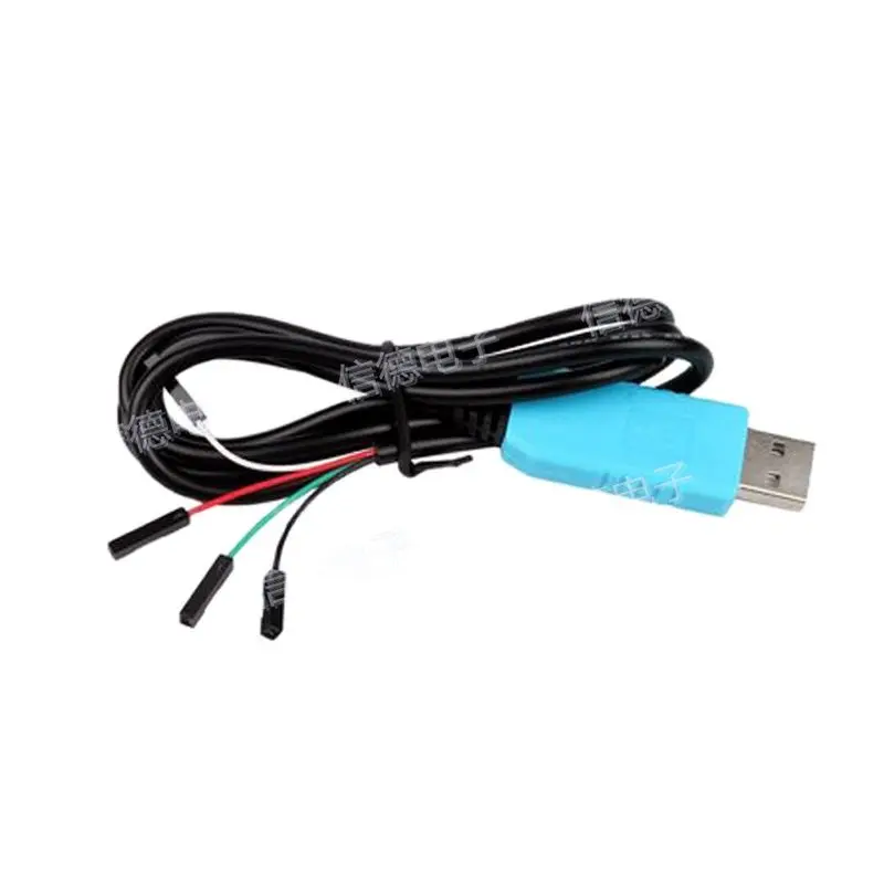 Azul PL2303TA USB a TTL RS232 módulo actualización USB a puerto serie Cable de descarga