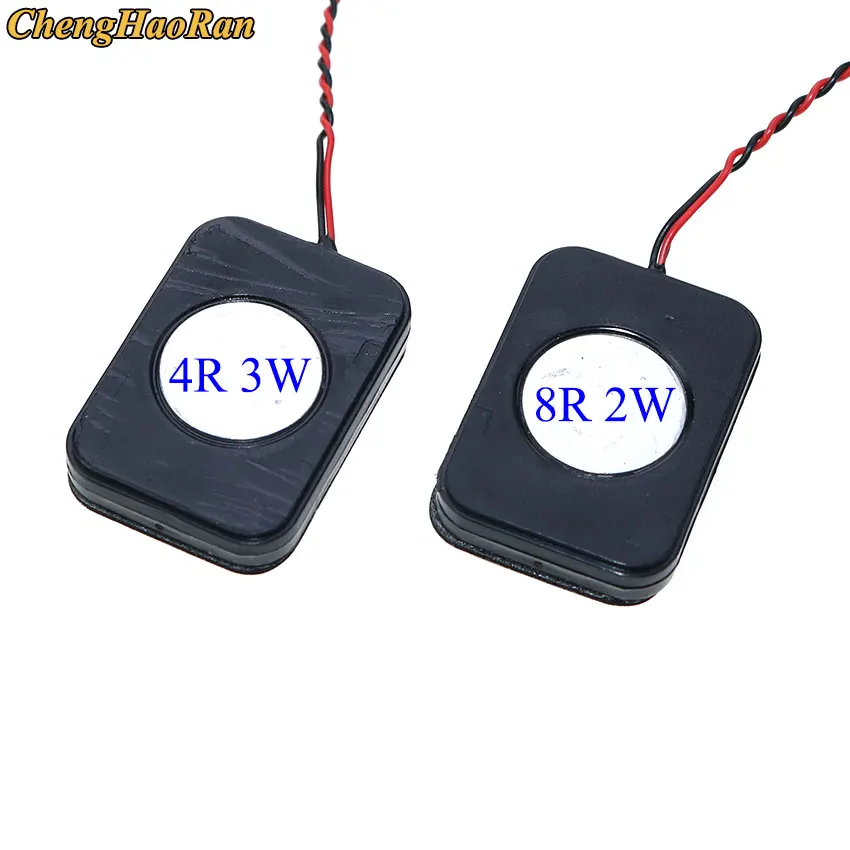 ChengHaoRan 1PC 8R 4R 4 ohm 3w 8 ohm 2W watt speaker square small cavity notebook computer 2535 ultra-thin box speaker