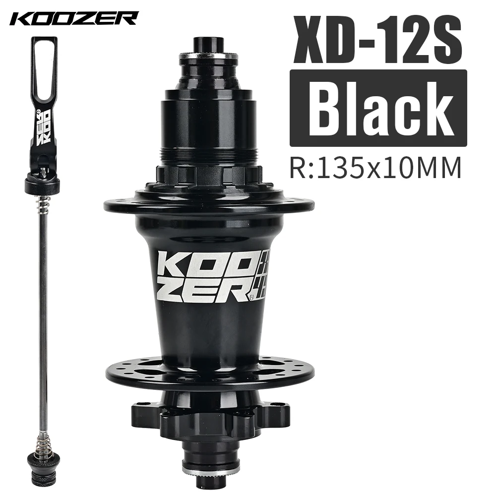 KOOZER Bicycle Hub XM490 PRO Thru 12*142mm Rear Mountain Bike Hub 12 Speed For Sram Xd Hub 32Hole Disk Brake Mtb Bicycle Hub