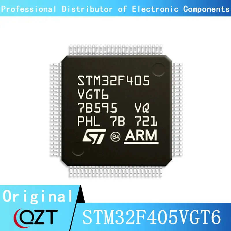 

10pcs/lot STM32F405 STM32F405VG STM32F405VGT6 LQFP-100 Microcontroller chip New spot