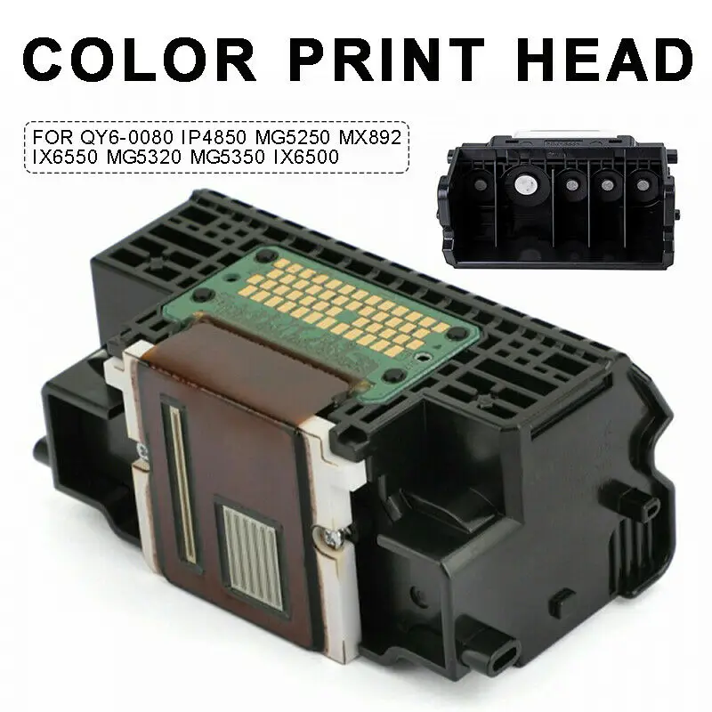 

Color QY6-0080 Print Head for Canon iP4850 MG5250 MX892 iX6550 MG5320 MG5350