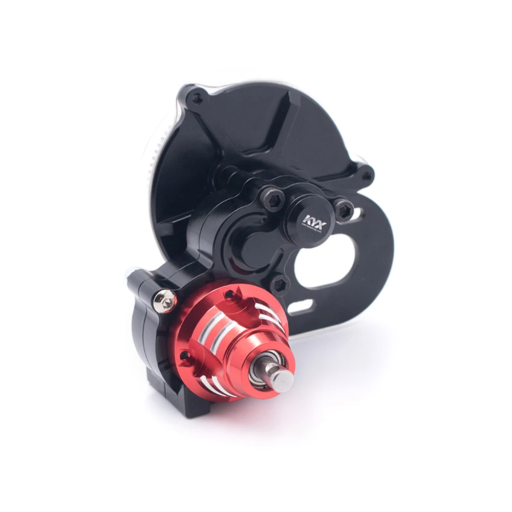 KYX Racing Metal Transmission Gearbox Upgrades Parts Accessories for 1/10 RC Crawler Car Axial Wraith