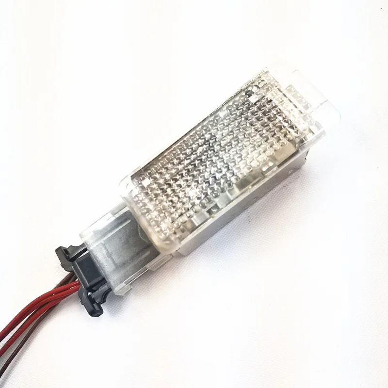 Car interior Footwell Light pathway Lamp & Cable Wire Plug For Passat B6 CC Golf 6 MK6 Tiguan EOS Rabbit 7L0 947 415 5ND 947 415