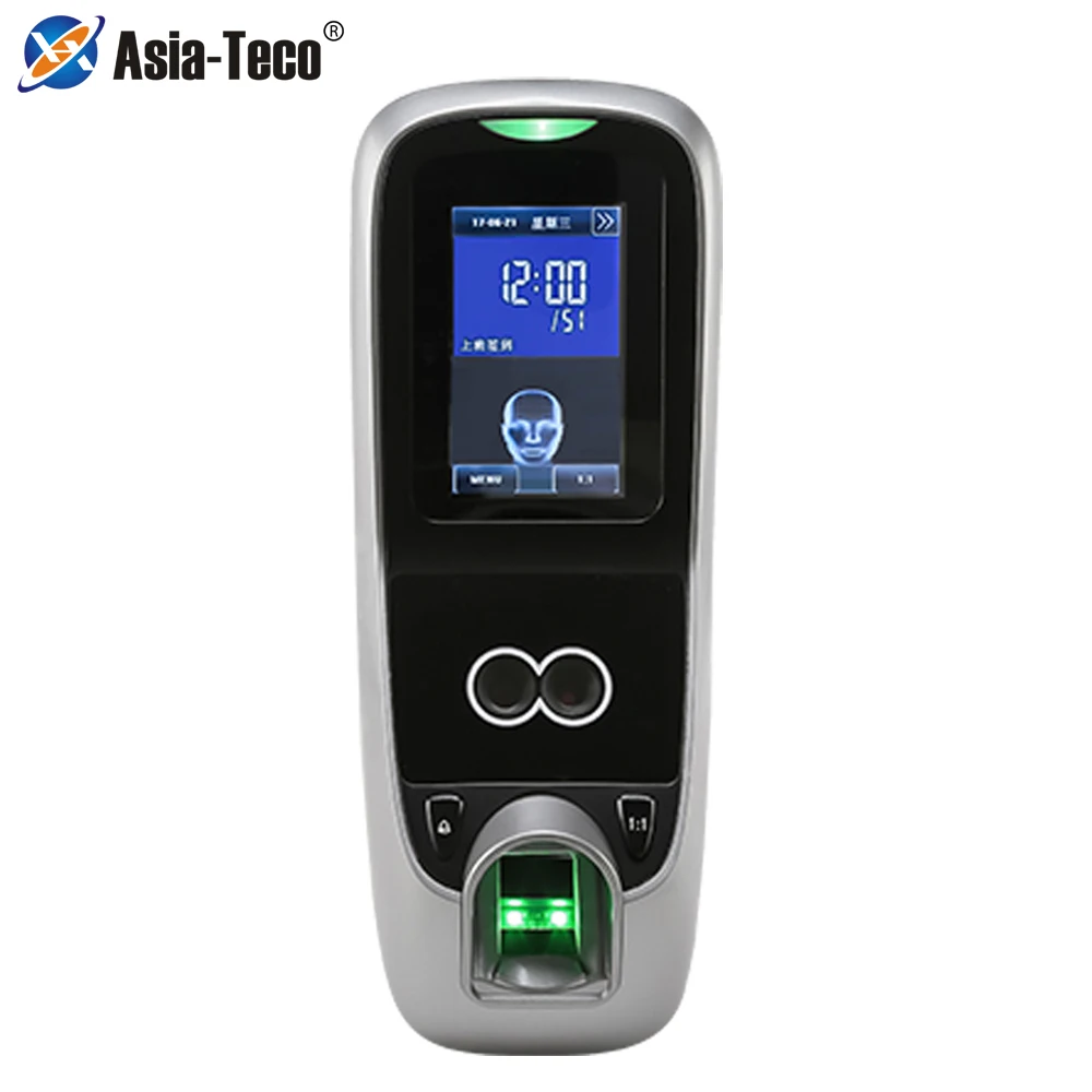 3 inch touch screen wifi Facial Fingerprint Recognition Access Control Time Attendance Facial WIFI TCP/IP USB 125Khz rfid card