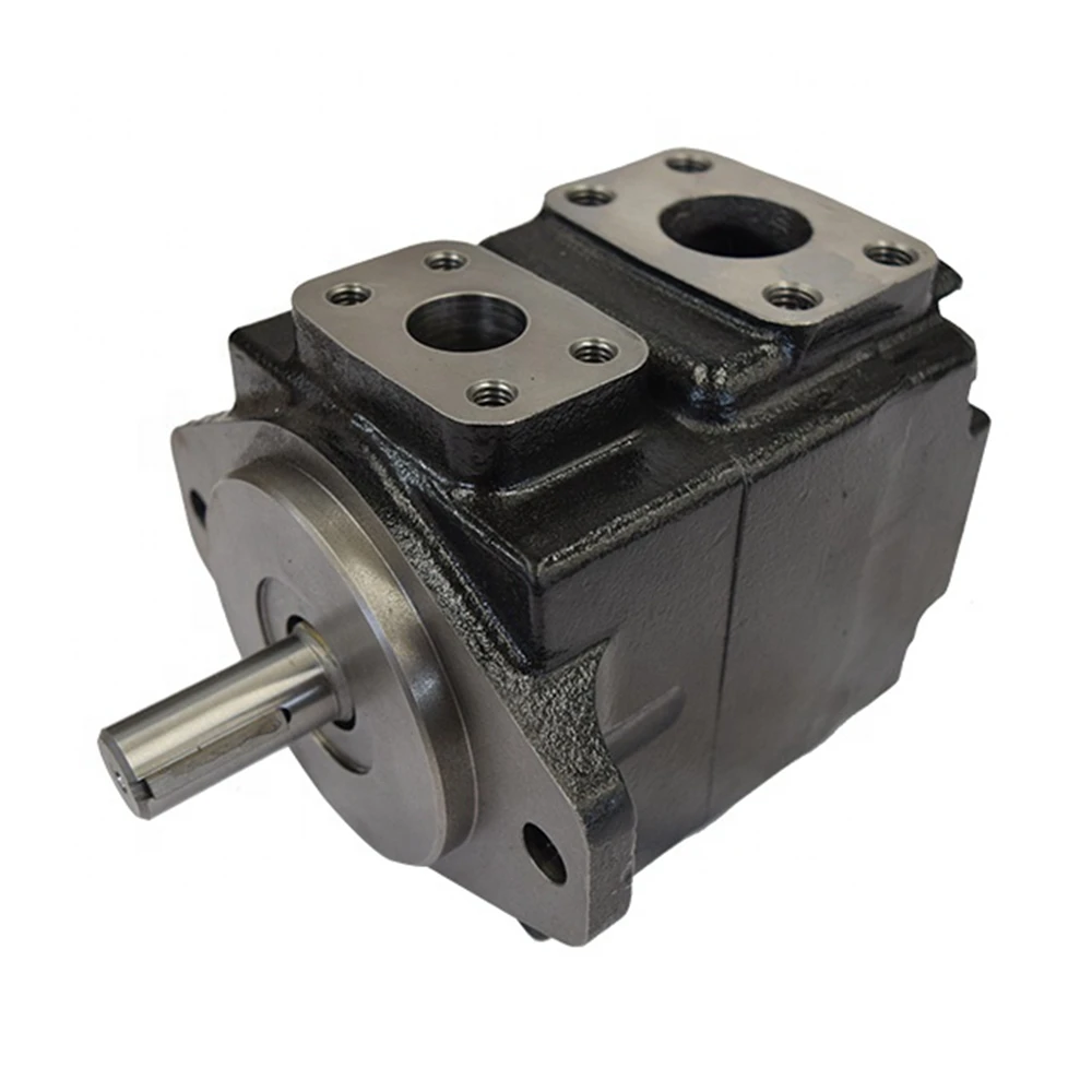 T6 Denison Type Industrial Hydraulic Pump T6C Vane Pumps Keyed Shaft Outlet and Inlet Position Is 00