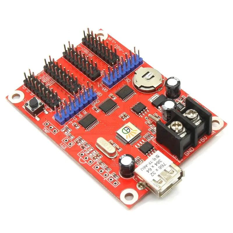 TF-A6U Wireless USB LED Controller Card Support Single Dual Color P10 Screen Modules For Display Led Control Drive System