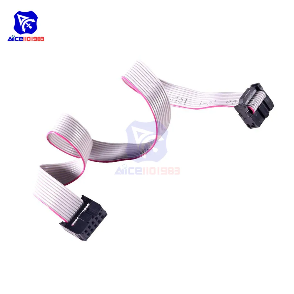 Diymore USBASP USBISP AVR Programmer ATMEGA8 ATMEGA128 USB ISP USB ASP per Arduino 51 AVR MCU Board con cavo di Download JTAG