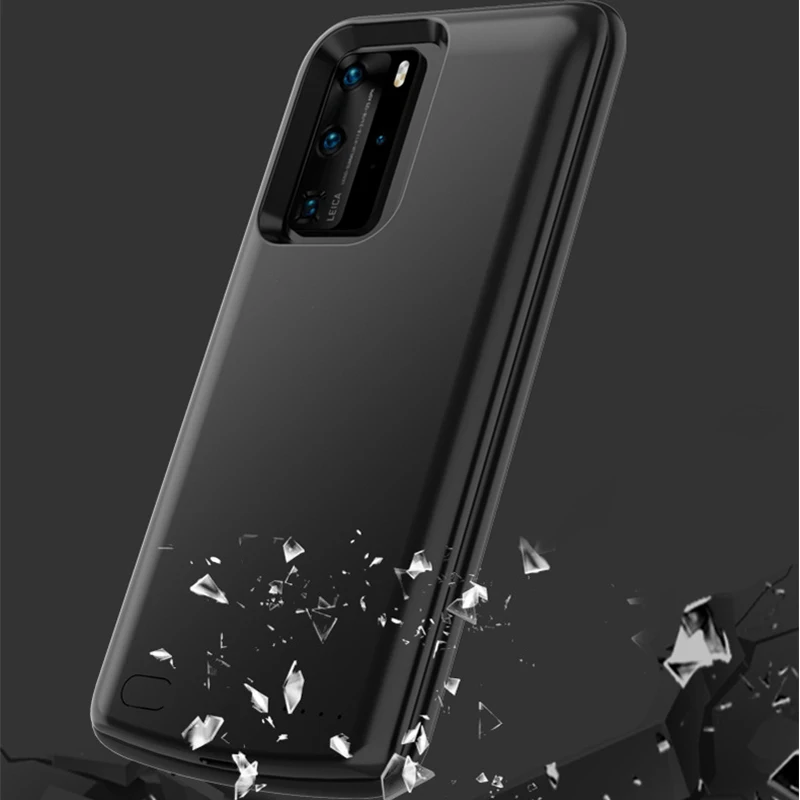External Battery Charger Case for Huawei P30 pro P40 Pro / Lite P50 Pro Slim Mobile Phone Cover Charging Case Power Bank 6800mAh