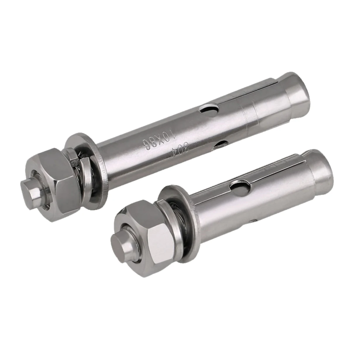 Hex Head Built-in Expansion Screw M6 M8 M10 M12 M14 M16 M20 Concrete Anchor Bolts 304 A2 Stainless Steel