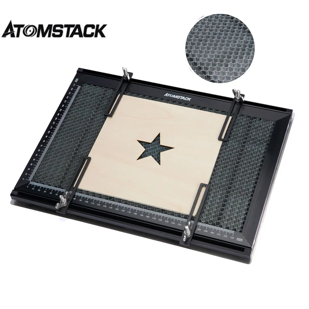 Imagem -02 - Atomstack Cnc Máquina de Corte Laser Faça Você Mesmo Portátil Gravador Automático Metal Madeira de Vidro Orgânico Desktop R3pro Plus Pad a5 Pro 40w