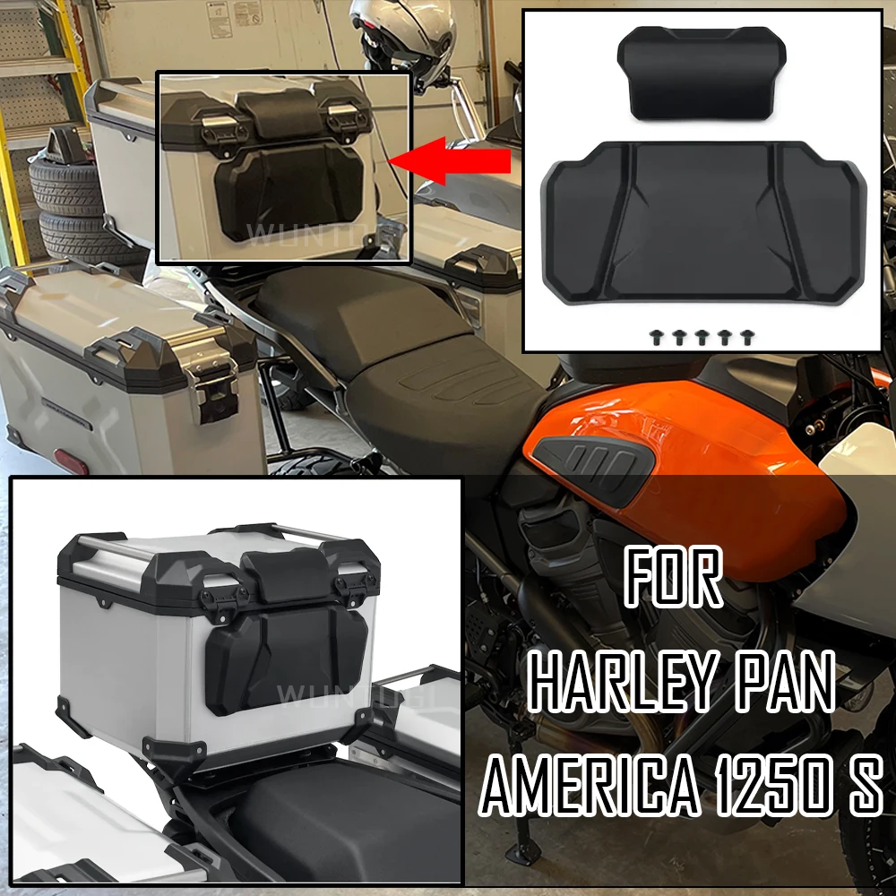 FOR HARLEY PAN AMERICA 1250 PA1250 PANAMERICA1250  Accessories Passenger Backrest Pad Rear Top Case Backrest Cushion