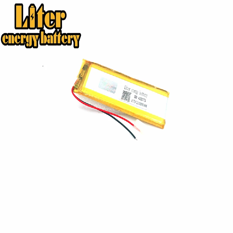 422773 1100mah 432970 453070  3.7V 1200mah Lithium polymer Battery For Smartphone MP3 MP4 MP5 Bluetooth Earphone Free Shipp