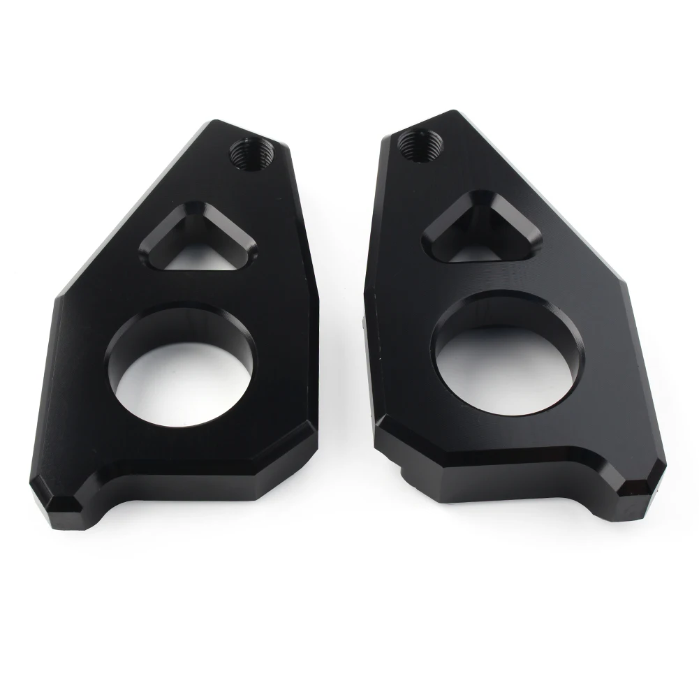 2pcs Motorcycle Axle Spindle Chain Regulator Adjuster Blocks For Yamaha FZ1 / YZF R1 2006-2015 & TMAX 530 / FZ8 2012-2015