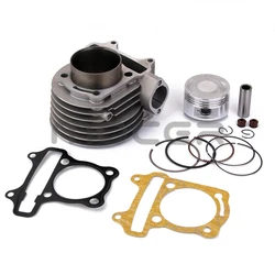 1 set GY6150 cylinder Kit 57.4mm Cylinder Piston Ring Set for 4 stroke Scooter Moped ATV QUAD GY6 150 157QMJ 1P57QMJ