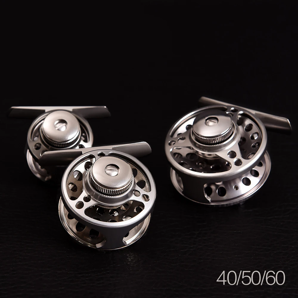Di alluminio Bobina di Pesca A Mosca 4000 5000 6000 Series Sinistra/Destra Intercambiabili CNC Macchina Ruota Pesca a Mosca per Pescatore