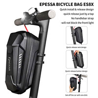 3L Electric Scooter Front Bag Bicycle Handle Bag Quick Releases Waterproof Bag EVA Hard Shell Front Bag Riding Accessories