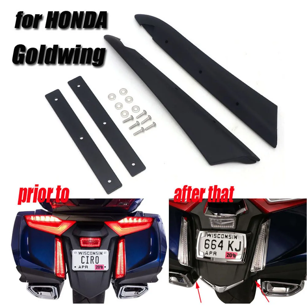 Motorfiets Voor En Achter Chrome Trim Voor Honda Goldwing 1800 F6B GL1800 2018 2019 2020 Motorfiets Accessoires