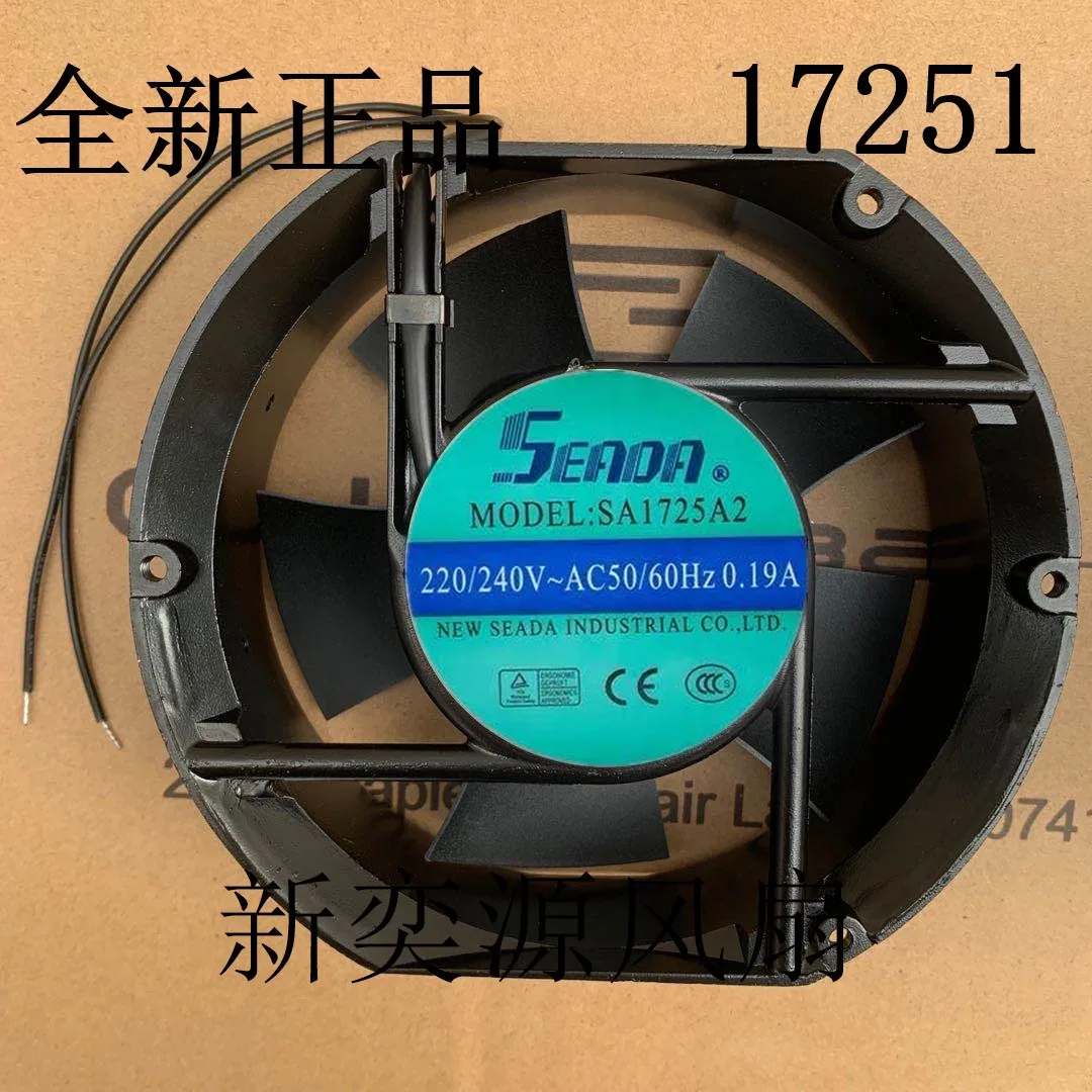 

SEADA SA1725A1 SA1725A2 SA1725A3 AC 220V 240V 172x150x51mm 2-Wire Server Cooling Fan