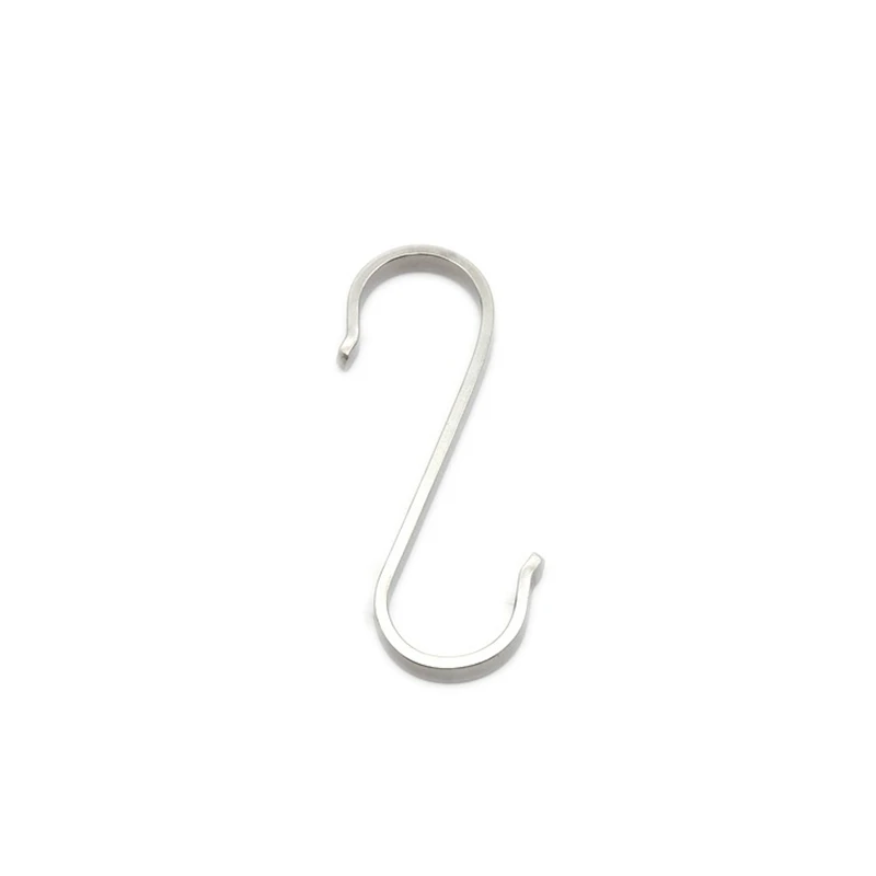 304 Stainless Steel S-Hook Balcony Portable Multifunctional Kitchen Bedroom Multifunctional Railing S Hanger Hook Wholesale