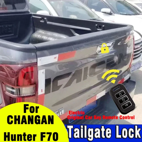 Para CHANGAN Hunter F70 potencia automática portón trasero de cerradura de seguridad eléctrica llave Original de coche de Control remoto