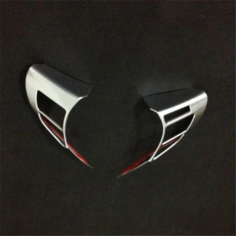 ABS Chrome For Mazda CX5 CX-5 2013 2014 2015 2016 Accessories Car Steering Wheel Panel Cover Badge Insert Trim Car Styling 2Pcs
