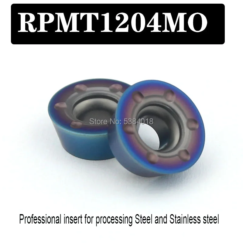 RPMW1204MO RPMW1103MO nano coating turning tool carbide insert Lathe CNC milling tools cutter specialize in HRC52 common steel