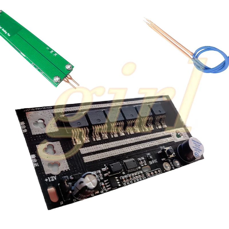 DIY portable 12V mini dc stored energy spot welder control panel welding equipment spot welder pen 18650 / 26650 / 32650