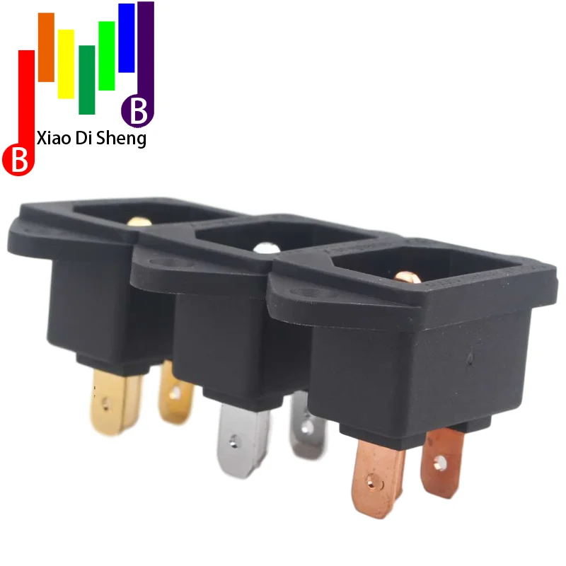 HiFi connector IEC/W power chassis base for CD DVD Pre class amplifier Power amplifier Subwoofer Power base Socket