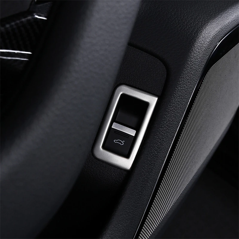 Stainless Steel Air Conditioner Vents Cover Trim For Audi A6 C8 2019 Silver Car Door Audio Speaker Frame Decoration Decals