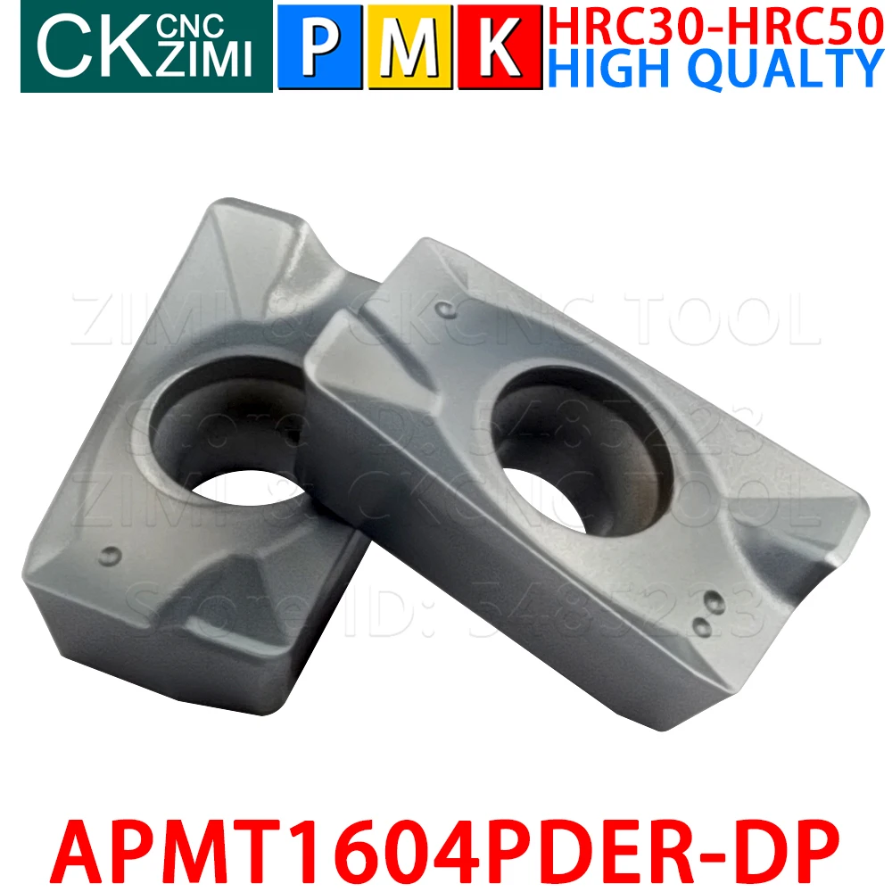 APMT1604PDER-DP ZM1125 APMT 1604 PDER DP Carbide Inserts Shoulder milling Inserts Tools CNC Indexable Cutting Metal lathe Tools