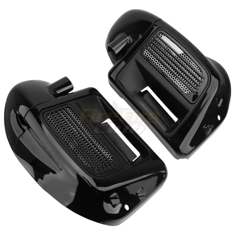 

Motorcycle Lower Vented Leg Fairings Glove Box For Harley Water-Cooled Touring Road King Electra Street Glide 2014-2020