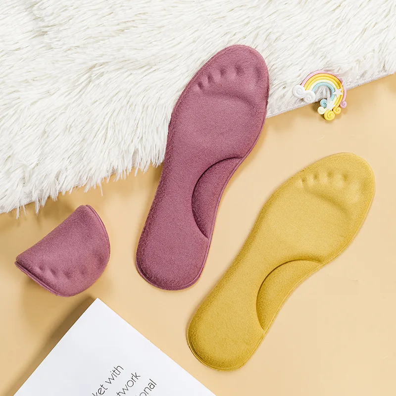 1 Pair Warm Soft Insoles Thermal Breathable Light Weight Shoes Deodorant Sweat-absorbent Boots Pad Sole