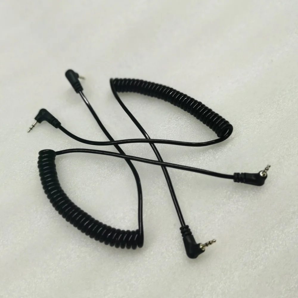 Camera Tripod Remote Controller Wire Lanc Spring Cable 2.5mm Headphone Plug Connection Accessories Brand Ten Pieces
