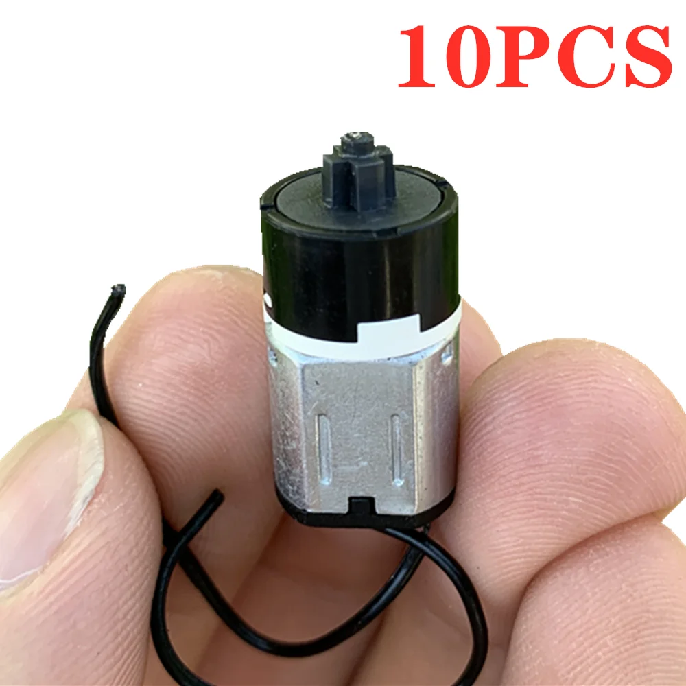 10PCS Micro Mini N10 Gear Motor DC 3V 90RPM DC5V 190RPM Precision Planetary Gearbox Gear Reducer Motor DIY Robot Smart Car Toy