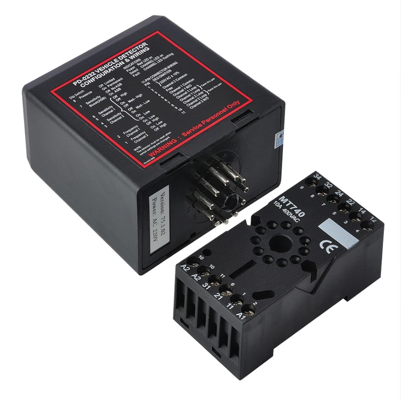 For Automation Vehicle Detector Loop Detector To Sense Vehicle Inspection Device Traffic Inductive Signal Control PD232