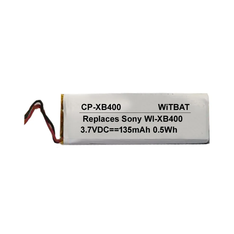 Pin 3.7V 135 MAh Cho Sony WI-XB400 Tai Nghe Pin Li-Polymer Sạc Kèm Pin
