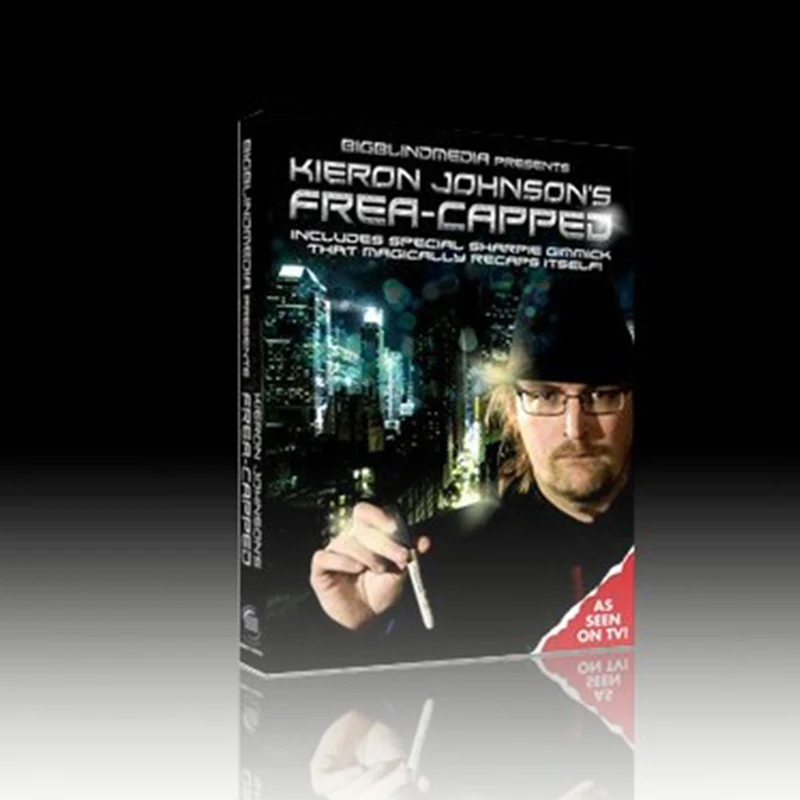 

Frea-capped by Kieron (DVD And Gimmicks) - Magic Tricks Card Magic Props Close-Up Stage Magic Magia Accessories Illusion