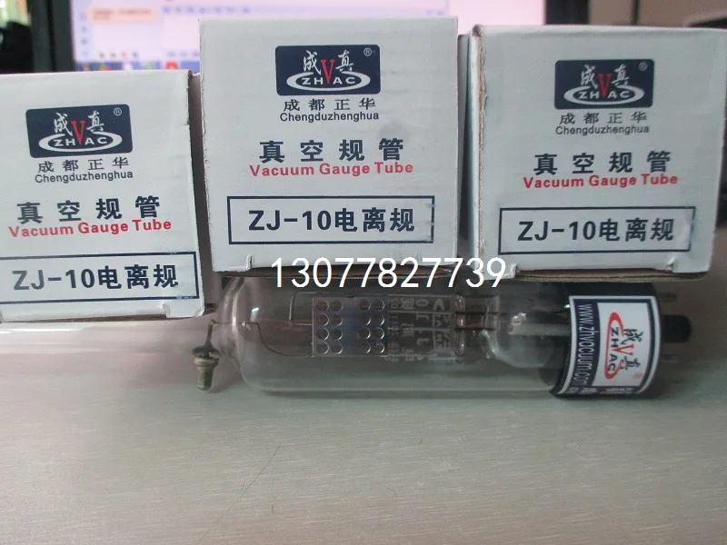 ZJ-10B Vacuum Glass Gauge Tube ZJ-27 Ionization Vacuum Gauge Tube