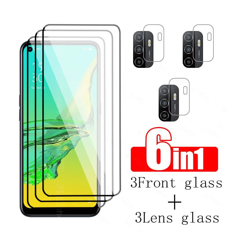 Screen Protector For OPPO A33 2020 Tempered Glass Protective Phone Film On OPO orro A33 full cover lens flim safety clear glas