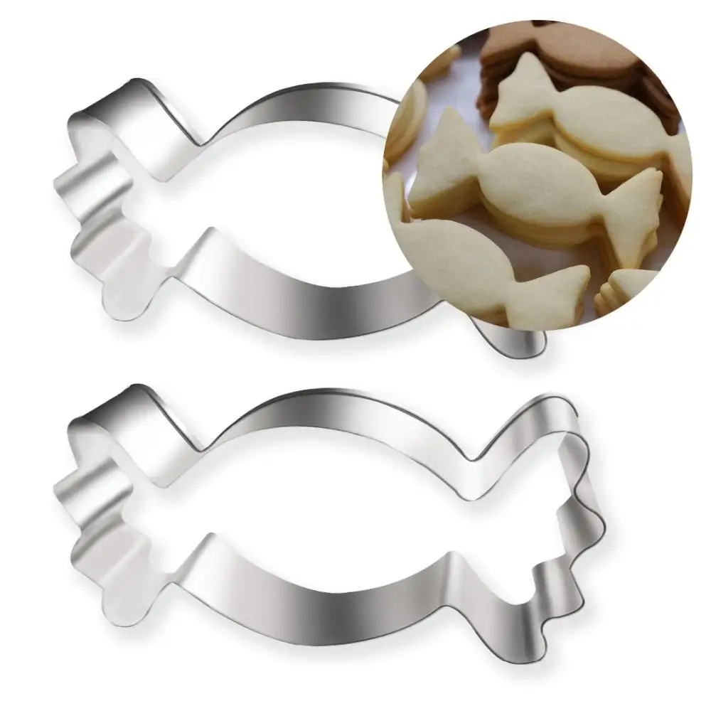 3D Stainless Steel Cake Cookie Cutter Candy Shape  Mold  Vegetable Kitchen Baking Tool