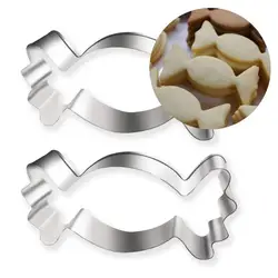 3D Stainless Steel Cake Cookie Cutter Candy Shape Mold Vegetable Kitchen Baking Tool