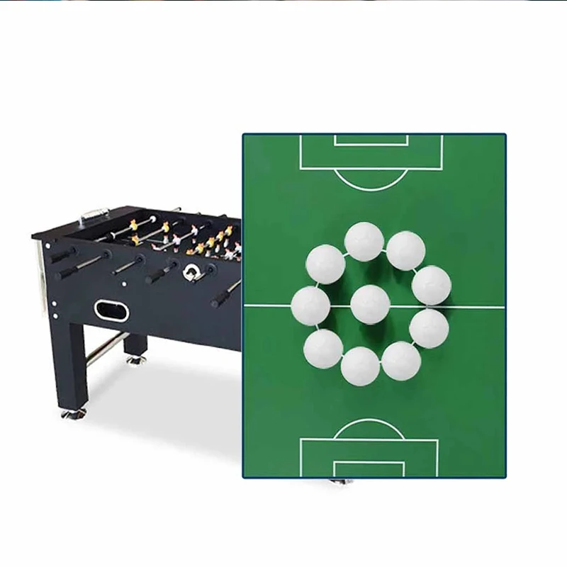 10pcs 36mm Table Soccer Foosballs Game Replacement Official Tabletop Game Football Balls White Mini Table Football Soccer Ball