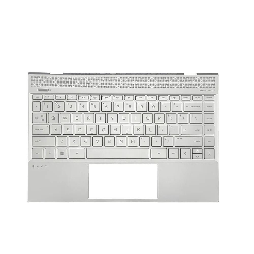 Brand New Laptop Case For HP ENVY 13-AH 13-AH0006TU 13-AH0008TU TPN-W136 Palmrest Upper Cove Backlit Keyboard Silvery/Golden