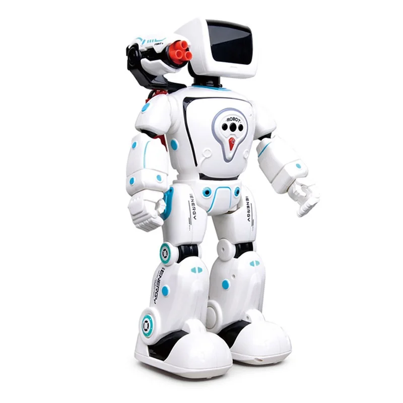 Hydro-electric Hybrid Smart Robot toy Intelligent voice Conversation Gesture Sensing Battle Mode RC Robot Toys for children gift