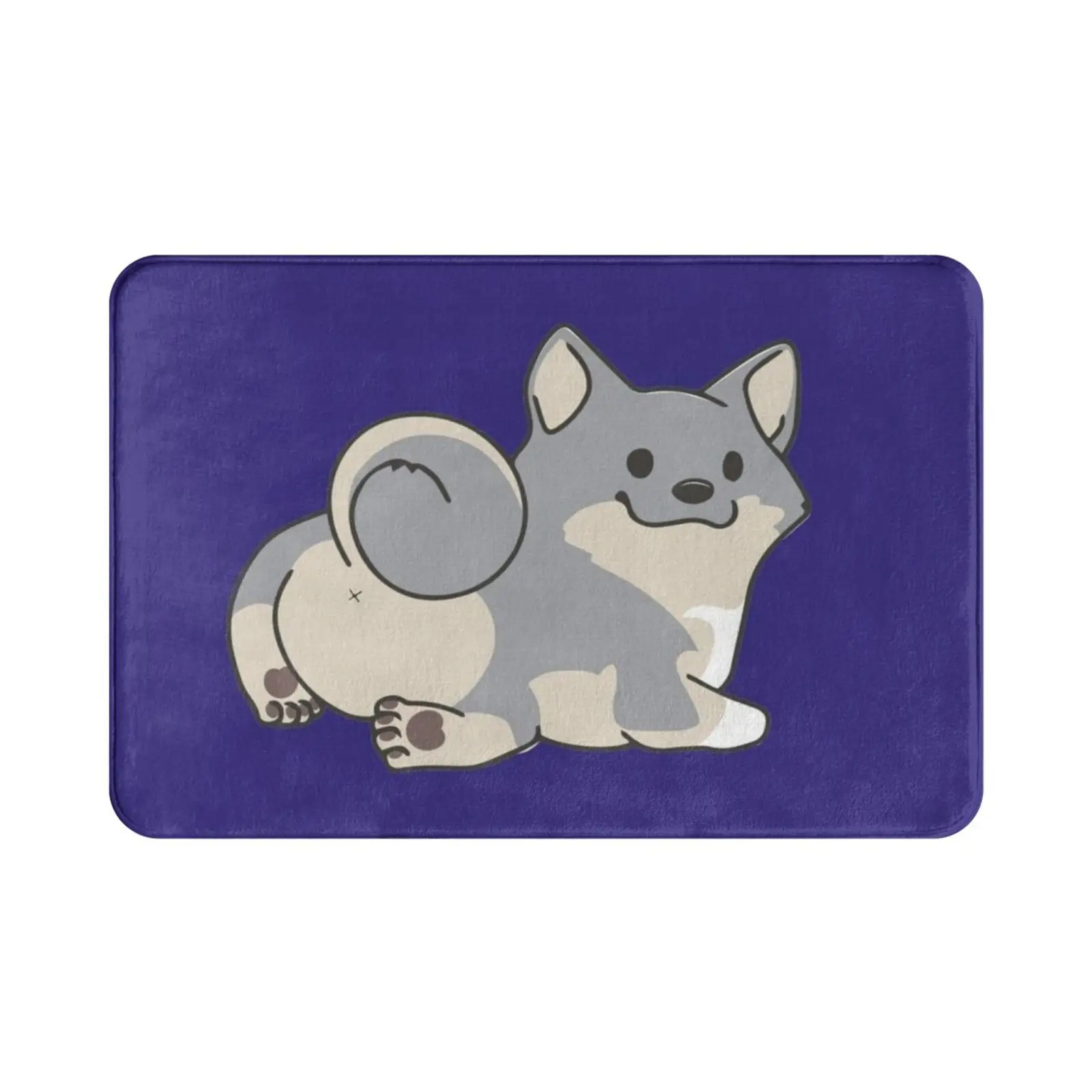 Swedish Vallhund Bum-Gray Tail Carpet 2951 Carpet Swedish Vallhund Dog Sv Swedish Cattledog