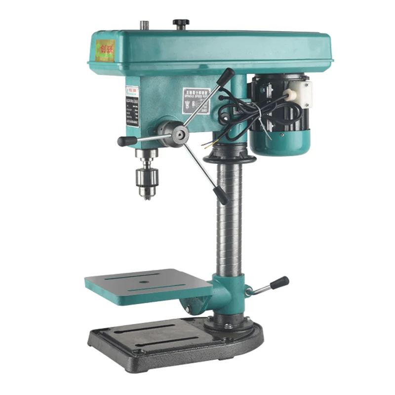 Industrial grade bench drill household bench drill small 220V 750W motor parts high power drilling and milling machine